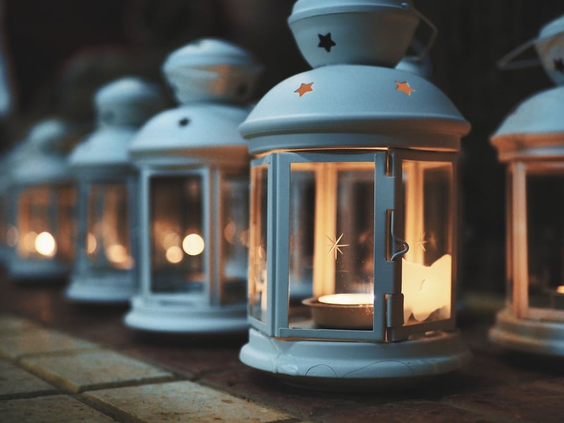 Glass Jar Lanterns
